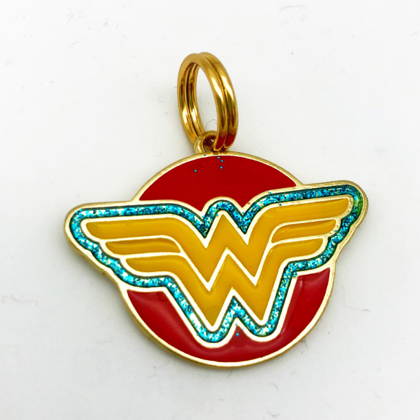 Pingente Mulher Maravilha - Coleção Super Heróis 